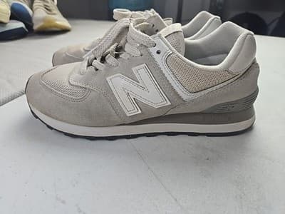 New Balance Shoe 574 Size 8 Core Classic Sneakers Qc574EVW Nimbus Cloud - Thumbnail 4