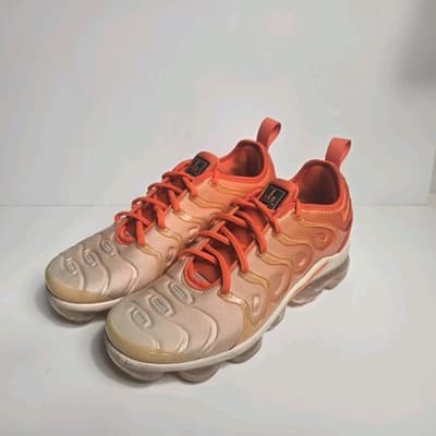 Nike Air VaporMax Plus Women's Size 7 Guava Ice Rush Orange DQ8588-800 - Thumbnail 2