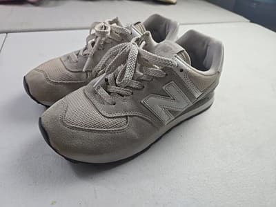 New Balance Shoe 574 Size 8 Core Classic Sneakers Qc574EVW Nimbus Cloud - Thumbnail 8