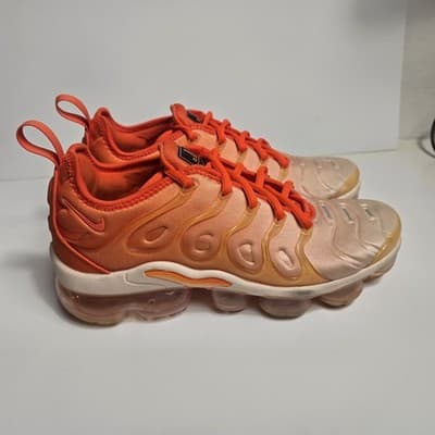 Nike Air VaporMax Plus Women's Size 7 Guava Ice Rush Orange DQ8588-800 - Thumbnail 7
