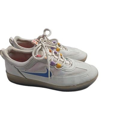 Nike SB Nyjah Free 2 Summit White Icy Sole Mens Athletic Shoe BV2078-106 Size 9 - Thumbnail 2
