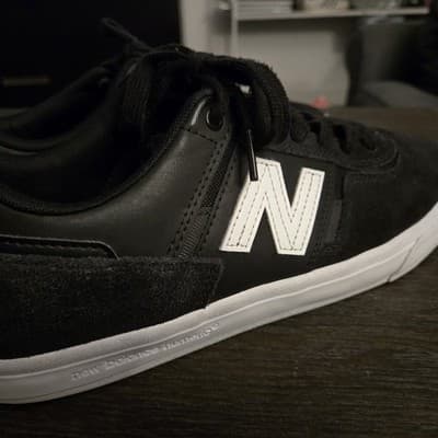 New Balance Numeric 306 Jamie Foy pro skate shoe blk/wht colorway Size 11.5 - Thumbnail 4