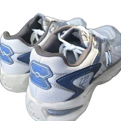 New Balance 725 v1 Walking Shoe Sneakers Men Size 11.5 Arctic Gray Blue Athletic - Thumbnail 2