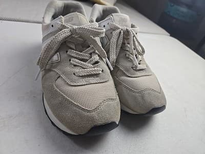 New Balance Shoe 574 Size 8 Core Classic Sneakers Qc574EVW Nimbus Cloud - Thumbnail 2