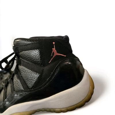 Nike Air Jordan 11 Retro '72-10' 378037-002 Men 6.5y Women 8 Vintage 2015 - Thumbnail 2