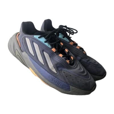 Adidas Ozelia Women's Size 8.5 Running Shoes Blue Purple Gray Athletic Sneakers - Thumbnail 5