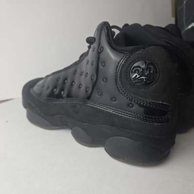 Size 6.5 Air Jordan 13 Retro Cap and Gown Sneakers Mens Patent Leather Triple - Thumbnail 6