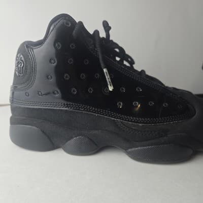 Size 6.5 Air Jordan 13 Retro Cap and Gown Sneakers Mens Patent Leather Triple - Thumbnail 7