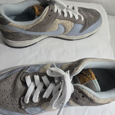 Nike Dunk Low Sneakers 2006 Size 8 Women’s Pine Nut Ice Blue $1500 On GOAT - Thumbnail 4