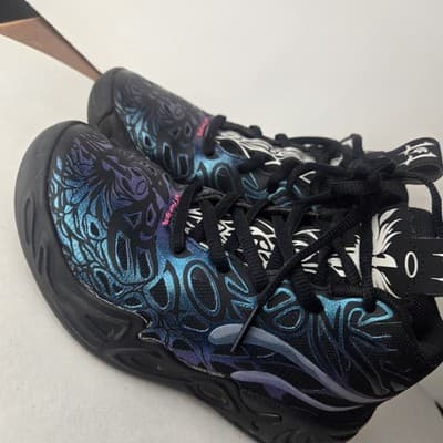 PUMA x LaMelo Ball MB 04 Reflections Black Ravish Size 12C Kids - Thumbnail 8
