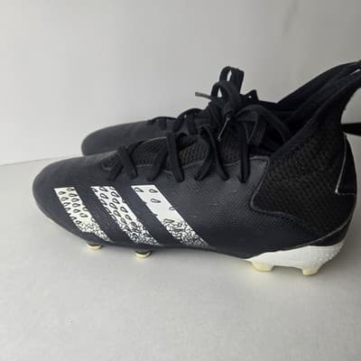 Adidas Predator FREAK.3 Demonscale FG Soccer Cleats FY1031 Sz 2.5 Core Black - Thumbnail 6