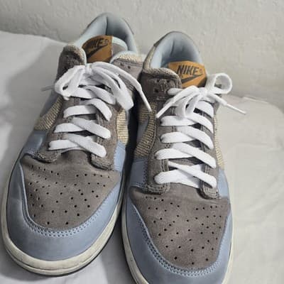 Nike Dunk Low Sneakers 2006 Size 8 Women’s Pine Nut Ice Blue $1500 On GOAT - Thumbnail 3