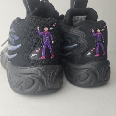 PUMA x LaMelo Ball MB 04 Reflections Black Ravish Size 12C Kids - Thumbnail 4