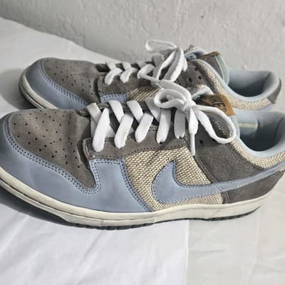 Nike Dunk Low Sneakers 2006 Size 8 Women’s Pine Nut Ice Blue $1500 On GOAT - Thumbnail 2