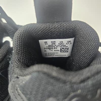 PUMA x LaMelo Ball MB 04 Reflections Black Ravish Size 12C Kids - Thumbnail 6