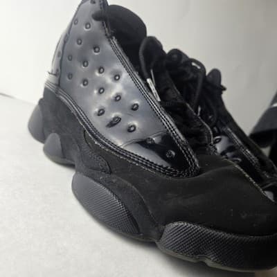 Size 6.5 Air Jordan 13 Retro Cap and Gown Sneakers Mens Patent Leather Triple - Thumbnail 3