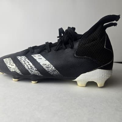 Adidas Predator FREAK.3 Demonscale FG Soccer Cleats FY1031 Sz 2.5 Core Black - Thumbnail 4