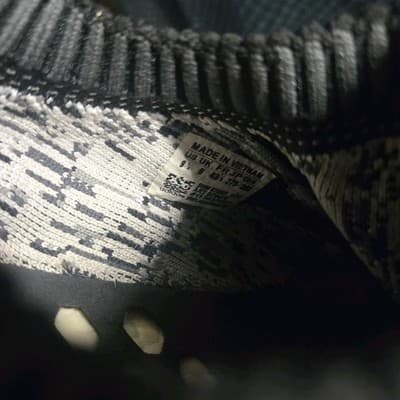 Adidas Boost NMD_R1 Primeknit Sesame Black/White Mens 9.5 AQ0899 Running Shoe - Thumbnail 8