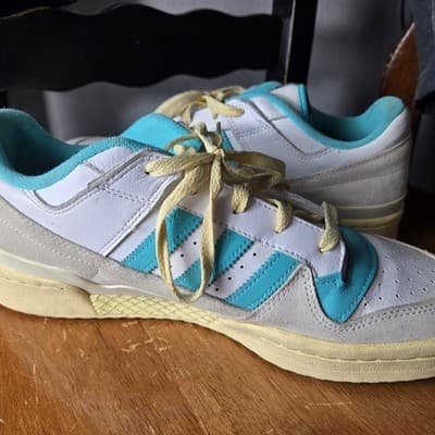 Size 11 adidas Forum CL Low White Mint Rush - Thumbnail 2