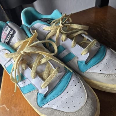 Size 11 adidas Forum CL Low White Mint Rush - Thumbnail 3