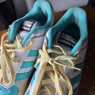 Size 11 adidas Forum CL Low White Mint Rush - Thumbnail 7