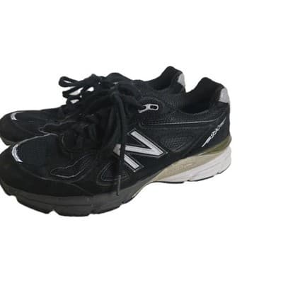New Balance 990v4 Shoes Black Gray W990BK4 Training Sneakers Women’s US Sz 8 - Thumbnail 9