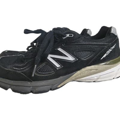 New Balance 990v4 Shoes Black Gray W990BK4 Training Sneakers Women’s US Sz 8 - Thumbnail 3