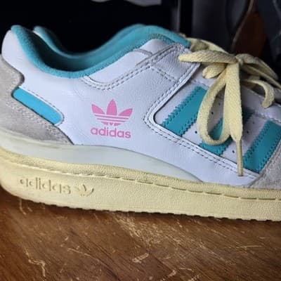 Size 11 adidas Forum CL Low White Mint Rush - Thumbnail 9