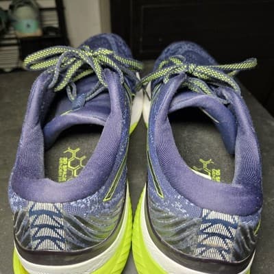 ASICS Gel-Kayano 29 Men's Running Shoes Navy Blue Lime Green Size 11.5 - Thumbnail 5