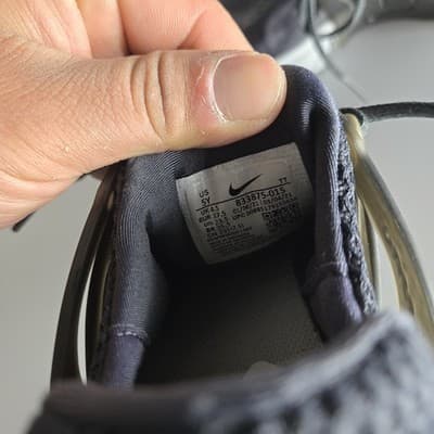 Nike Air Presto Youth Kids Size 5Y Shoes Gray Black Athletic Trainer Sneakers - Thumbnail 8