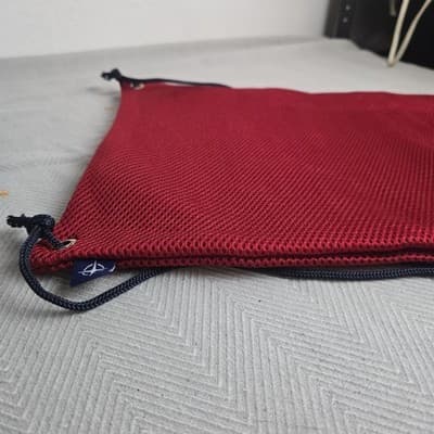 United Airlines Team USA Drawstring Mesh Bag Olympics Polaris Business Red - Thumbnail 6