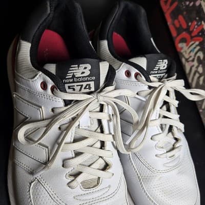 New Balance 574 Greens V2 Golf Mens Casual Shoes Running Premium Comfort Size 12 - Thumbnail 5