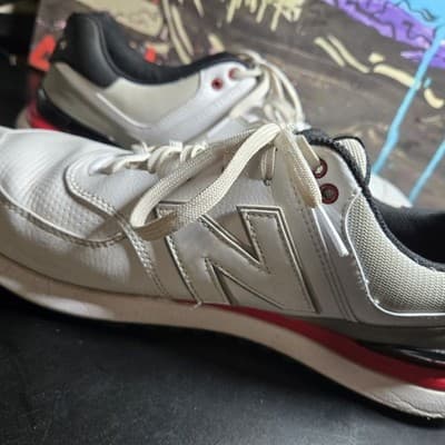 New Balance 574 Greens V2 Golf Mens Casual Shoes Running Premium Comfort Size 12 - Thumbnail 9