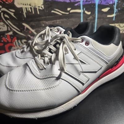New Balance 574 Greens V2 Golf Mens Casual Shoes Running Premium Comfort Size 12 - Thumbnail 3
