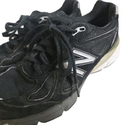 New Balance 990v4 Shoes Black Gray W990BK4 Training Sneakers Women’s US Sz 8 - Thumbnail 7