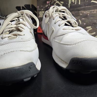 New Balance 574 Greens V2 Golf Mens Casual Shoes Running Premium Comfort Size 12 - Thumbnail 7