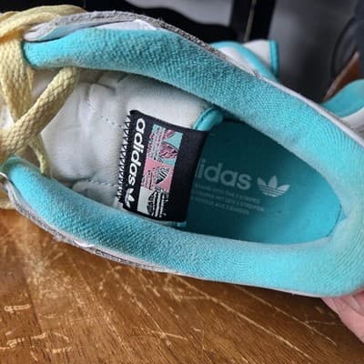 Size 11 adidas Forum CL Low White Mint Rush - Thumbnail 4