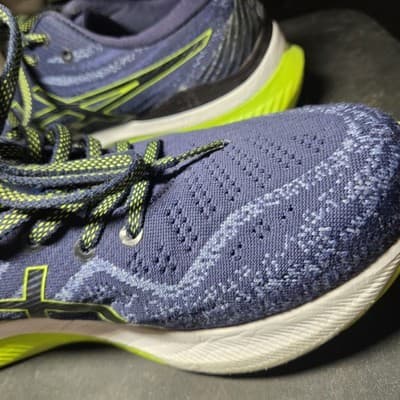 ASICS Gel-Kayano 29 Men's Running Shoes Navy Blue Lime Green Size 11.5 - Thumbnail 10