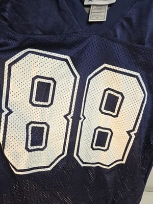 Dallas Cowboys 88 Dez Bryant Navy Blue NFL Football Jersey Men's Size S - Thumbnail 5
