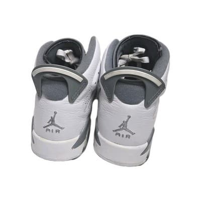 Nike Air Jordan 6 Retro Cool Grey White Mens Size 6YBasketball Shoe - Thumbnail 3