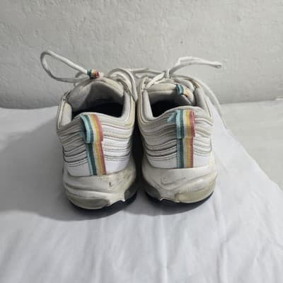 Size 6.5 Nike Wmns Air Max 97 White Multi Women DH1592-100 - Thumbnail 5