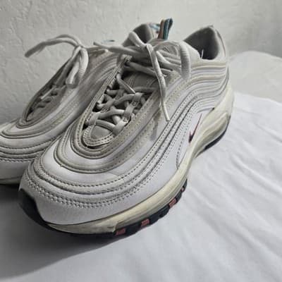 Size 6.5 Nike Wmns Air Max 97 White Multi Women DH1592-100 - Thumbnail 6