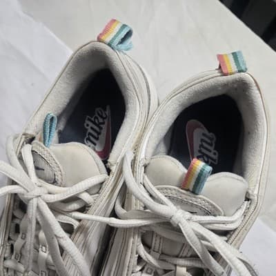 Size 6.5 Nike Wmns Air Max 97 White Multi Women DH1592-100 - Thumbnail 2