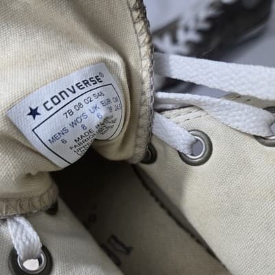 Converse Chuck Taylor Hi Top Sneaker All Star Shiny Gold Girl’s Size 8 - Thumbnail 5