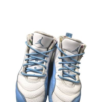 Air Jordan 12 Retro (GS) Emoji University Blue Size 12C - Thumbnail 5