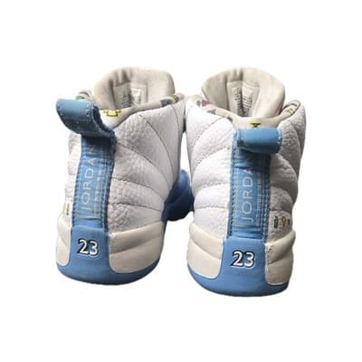 Air Jordan 12 Retro (GS) Emoji University Blue Size 12C - Thumbnail 7