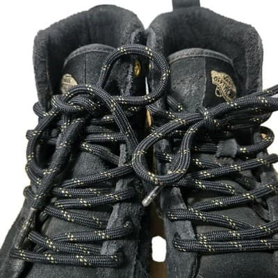 Vans Sk8-Hi Kids Sneakers High Top 2.5 Black Gold Stripe Shoes MTE Primaloft - Thumbnail 10