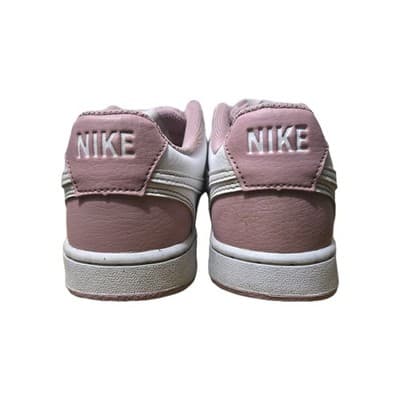 Nike Court Vision Women's Sneakers Size 6 Pink and White - Thumbnail 5
