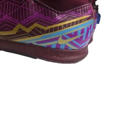 Nike Mbappé Zoom Mercurial Superfly 6.5 TF Soccer Dark Beetroot - Thumbnail 3