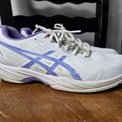 Asics GEL GAME 9 NEW Women's RUNNING Shoe Purple/White 8.5